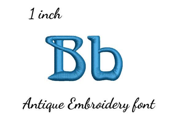 B Font Antique: Seasonal Embroidery Review