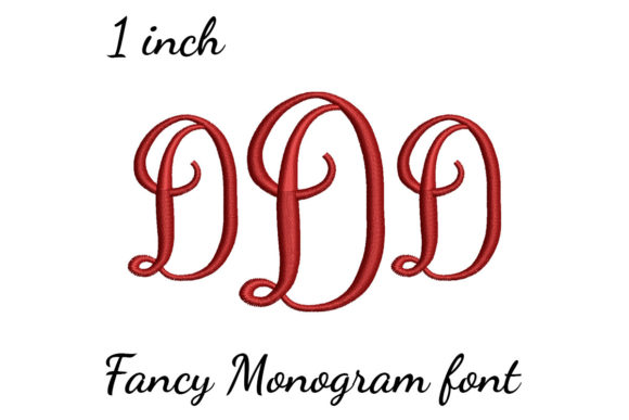 D Monogram Font Fancy Review