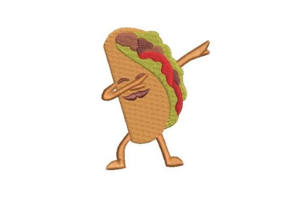 Dabbing Taco Embroidery Review