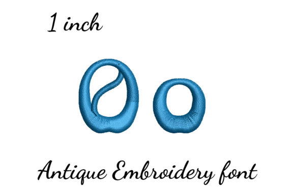 O Font Antique: A Timeless Embroidery Choice