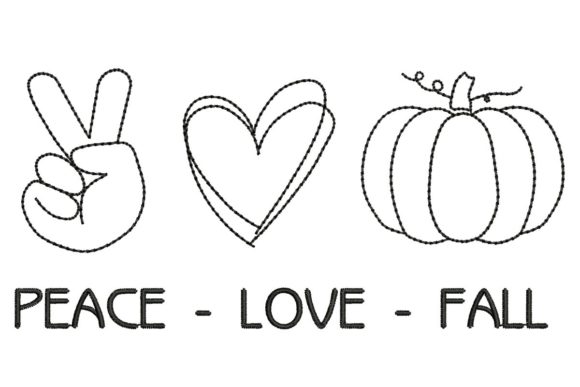 Peace Love Fall