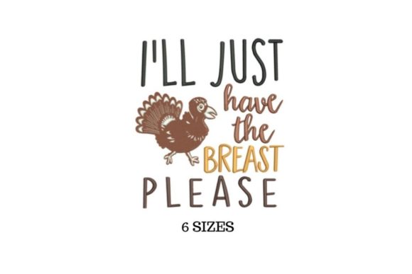 Thanksgiving Baby Embroidery Design