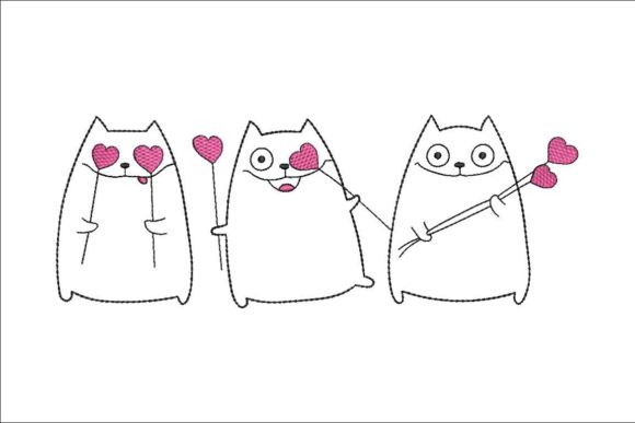 Three Funny Cats